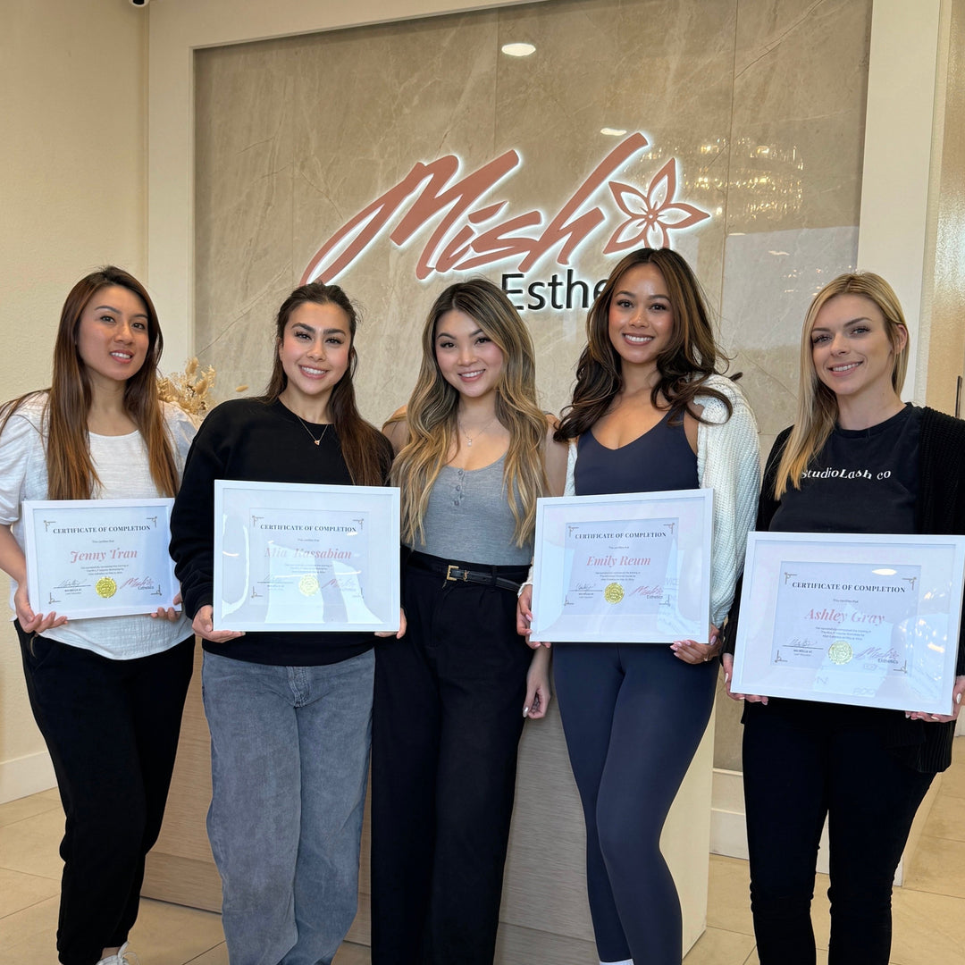 lash training picture in orange county, ca